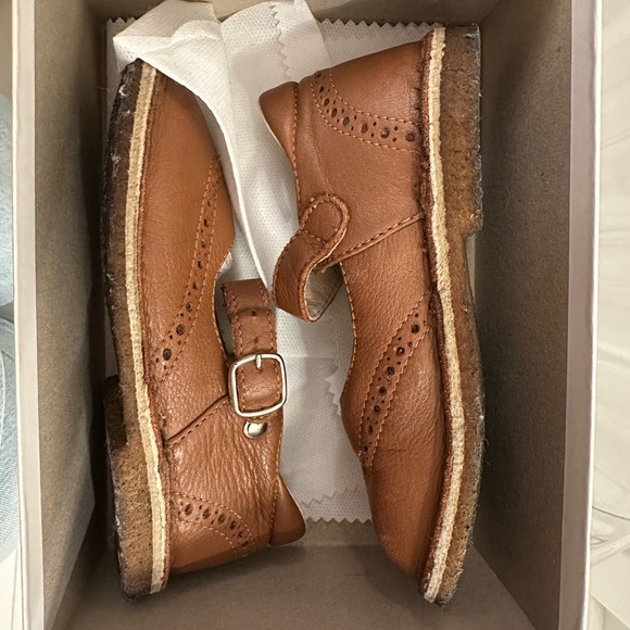 Odile Tan Leather Mar Janes with Buckle closure. Size 26. In very good condition - Picture 6 of 10